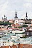 View of Tallinn over the roofs