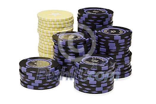 Towers of chips