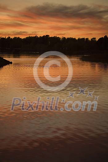 Lakeview in the evening