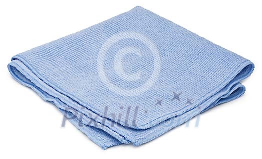 Blue towel