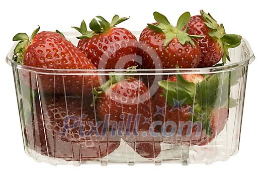 Box of strawberries