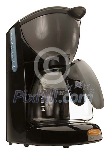 Isolated coffee-maker Isolated coffee-maker