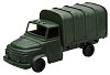 Isolated toy military truck