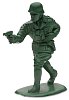 Isolated toy soldier