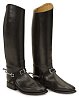 Isolated riding boots