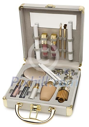 Isolated make up kit