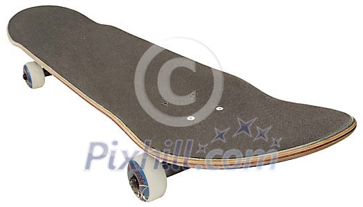 Isolated skateboard