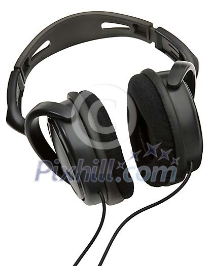 Headphones on a white bacground Headphones on a white bacground