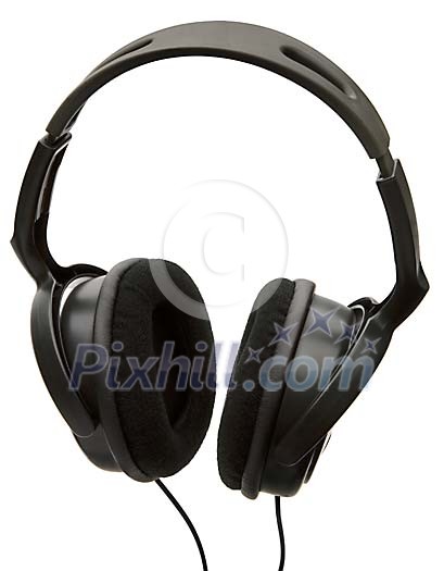 Headphones on a white background Headphones on a white background