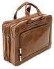 Isolated brown briefcase