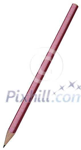 Isolated purple pencil