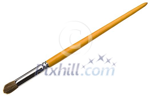 Isolated make up brush Isolated make up brush