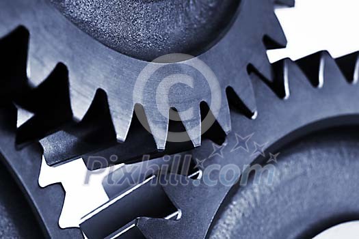 Background of gears Background of gears