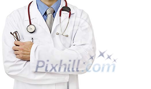 Isolated doctors chest Isolated doctors chest