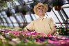 Older man working as a gardener