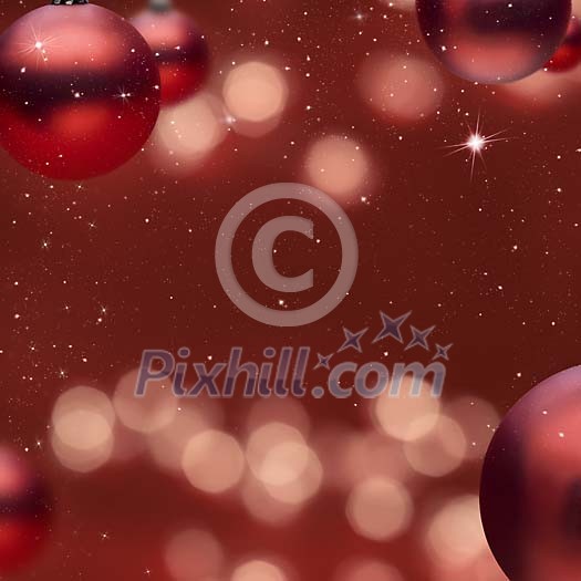 A red christmas background