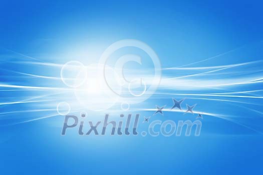 Blue background Blue background