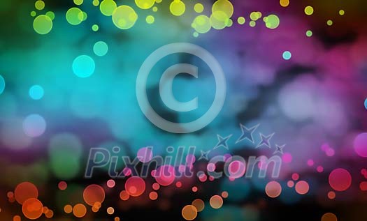 Abstract colourfull background