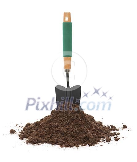 Shovel in the dirt