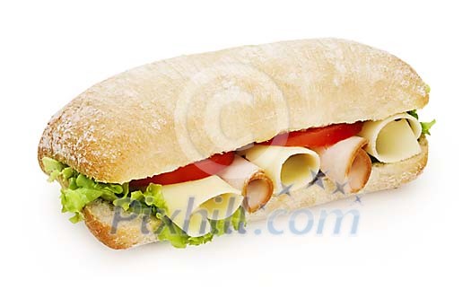 Clipped big sandwich
