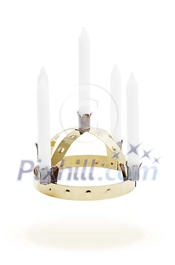 Clipped Santa Lucia crown Clipped Santa Lucia crown