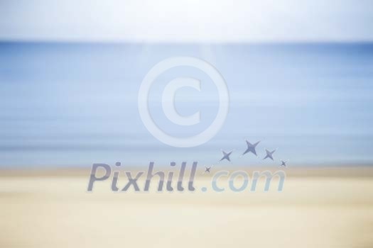 Defocused beach Defocused beach