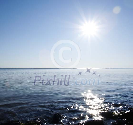 Sunny day at the sea Sunny day at the sea