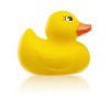 Clipped yellow toy duck