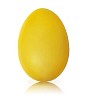 Clipped yellow easter egg