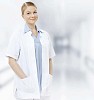Smiling female doctor standing