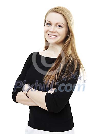 Smiling young woman Smiling young woman