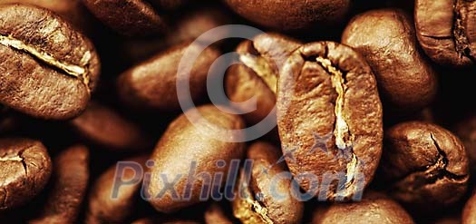 Background of coffee beans