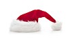 Santas hat on a white background