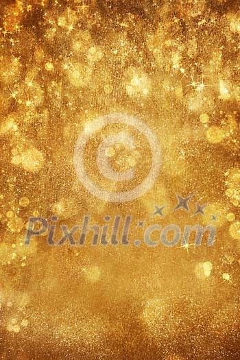 Sparkling gold background Sparkling gold background