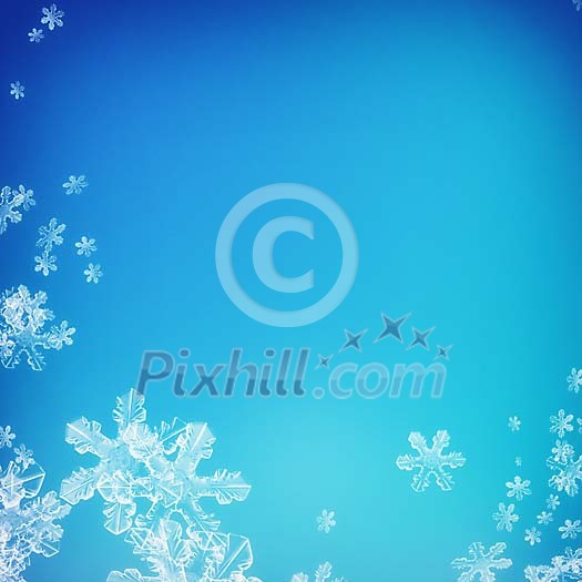 Snowflake background image Snowflake background image