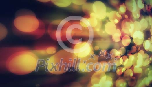 Bubbly lighted background