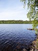 View to the summer lake