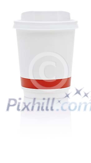 Isolated take away coffee cup Isolated take away coffee cup