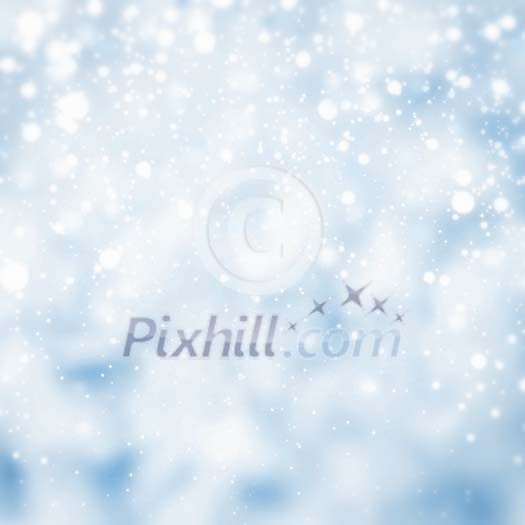 Blurry snow background Blurry snow background