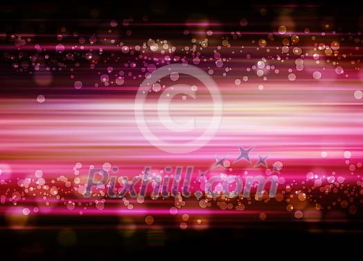 Illuminated party background