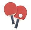 Isolated table tennis set