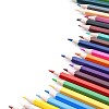 Different coloured pencils