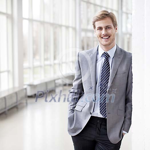 Businessman standing Businessman standing