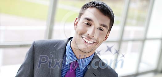 Smiling businessman Smiling businessman