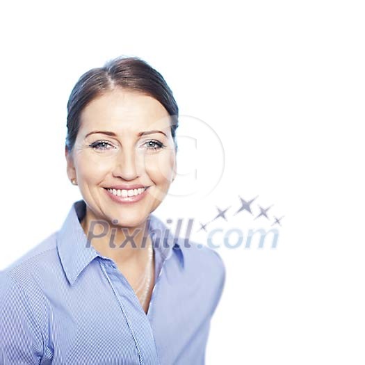 Pretty smiling businesswoman Pretty smiling businesswoman