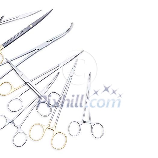 Isolated surgical scissors