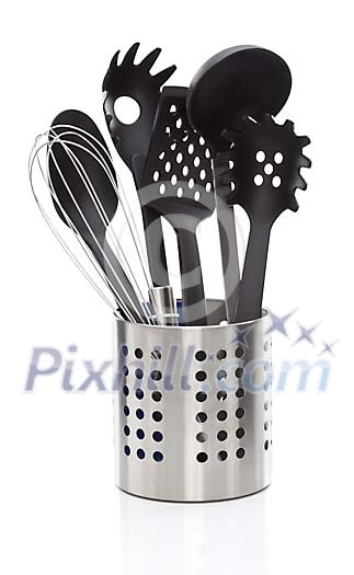 Isolated kitchen utensils Isolated kitchen utensils