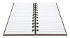 Empty notebook with clipping path