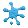 Artistic blue splash with clipping path