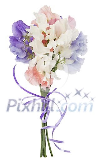 Flower bouquet with clipping path
